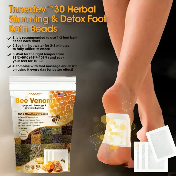 Bee Venom Lymphatic Drainage & Slimming Foot